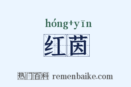 红茵是什么意思的图片